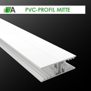 PVC-Profil Mitte weiß